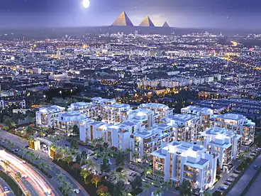 شقق للبيع في كمبوند كايرو ويست - الداو للتطوير، كمبوند في ٦ اكتوبر، 300 متر