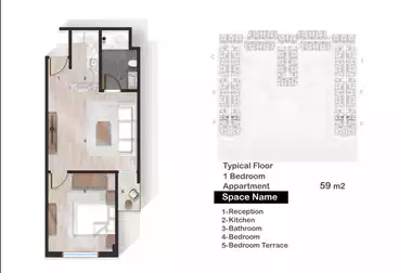 Chalets 59m For sale in Marina Hills Resort - Orbit Development