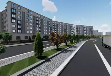 Apartments 100 M² Semi Finished in Green Town Compound - Tesla