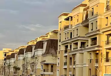 For sale in Sarai Compound, an apartment with a down payment of 758,500 thousand + services and a wonderful view