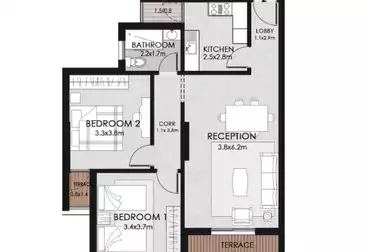 Apartments For sale in Mehwar Al Taameer - International Coastal Road