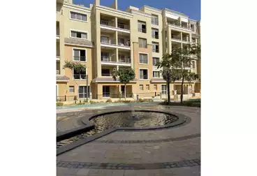 **Apartment for Sale: Private Garden with Lagoon View Pay a down payment of **893,000 EGP** on Suez Road.