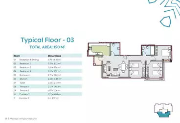 Apartments For sale in Malaga Compound - Jebal