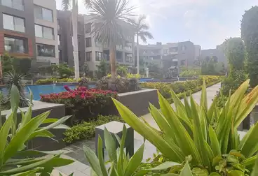 Fully furnished apartment 350m with garden and private pool for rent 