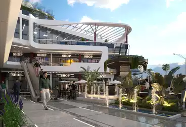 محل تجاري ب Cielo Mall على طريق السويس وأمام مدينتي