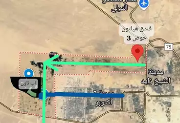 قطعة أرض مميزة في حي أب تاون، مدينة 6 أكتوبر الجديدة