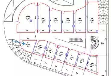 24 sqm shop for sale in Curve Mall in Banfsaj Buildings,1 minutes from North 90t