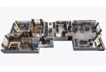 Apartments For sale - 4 rooms - floor 2