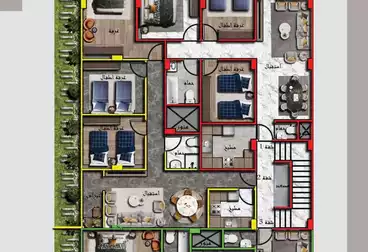 Apartments For sale - 3 rooms - floor 2