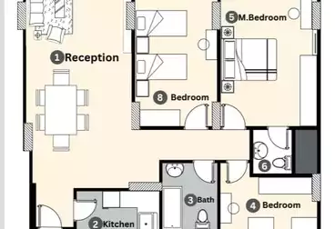 Apartments For sale - 2 rooms - floor 4