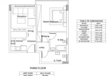 Apartments For sale - 1 rooms - floor 3