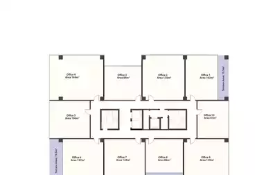 Offices For sale - 2 rooms - floor 1