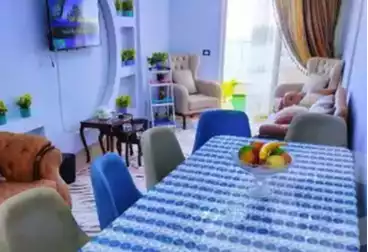 Furnished Apartment For rent - 3 rooms - floor 11