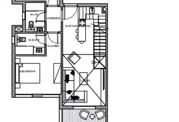 Penthouse For sale - 2 rooms - floor 2