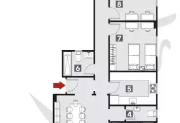 Apartments For sale - 3 rooms - floor 1