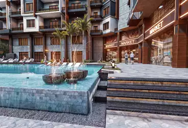 شقق للبيع - 1 غرف - بالدور 2