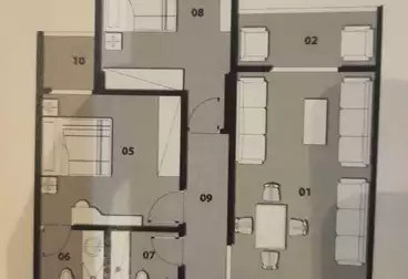 Properties For sale - 2 rooms - floor 4