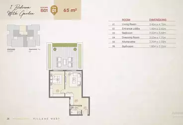 undefined undefined - 1 rooms - floor 0