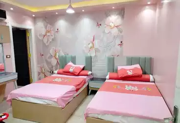 Furnished Apartment For rent - 3 rooms - floor 4