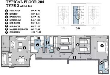 undefined undefined - 3 rooms - floor 3