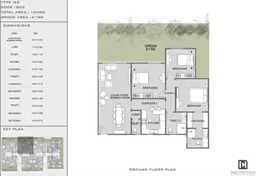Apartments For sale - 3 rooms - floor 2