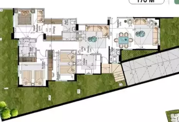 Apartments For sale - 3 rooms - floor 2