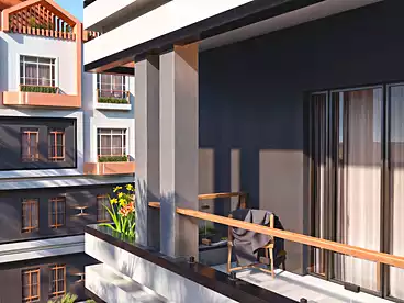 عقارات للبيع - 1 غرف - بالدور 1