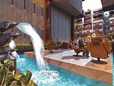 شقق للبيع في منتجع ايكونك - امبرور، منتجعات الغردقة، 40 متر