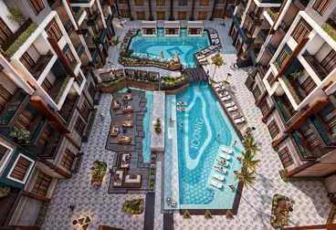 شقق للبيع - 1 غرف - بالدور 1