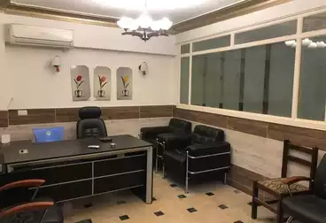 إداري للإيجار - 2 غرف - بالدور 3