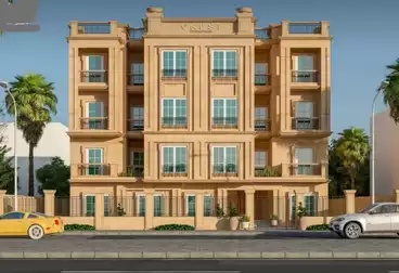 شقة بحديقة للبيع - 4 غرف - بالدور 0