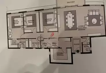 Apartments For sale - 3 rooms - floor 1