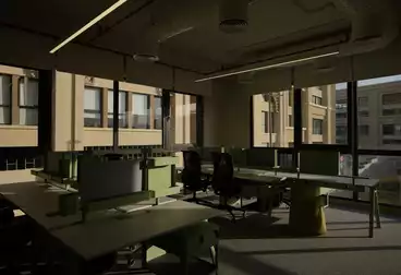 مساحة مكتبية للإيجار - بالدور 1