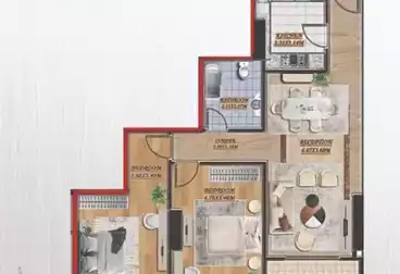 Properties For sale - 2 rooms - floor 6