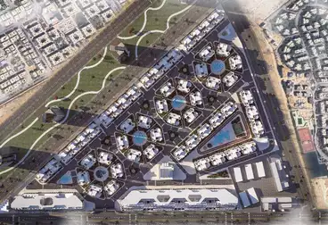 شقة بحديقة للبيع - 3 غرف - بالدور 0