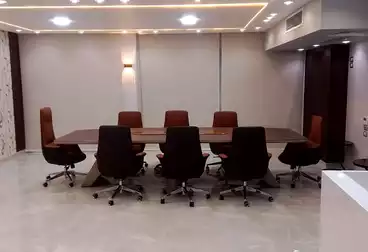 إداري للإيجار - 3 غرف - بالدور 1