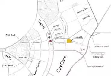 شقق للبيع - 1 غرف - بالدور 0