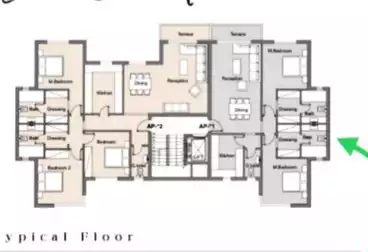 Apartments For sale - 2 rooms - floor 3