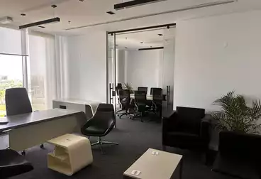 مقر إداري للإيجار - 7 غرف - بالدور 3