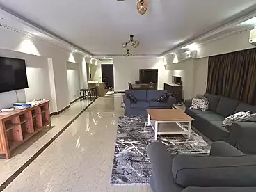 Furnished Apartment For rent - 3 rooms - floor 7