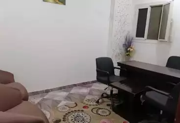 إداري للإيجار - 2 غرف - بالدور 4