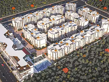 شقق للبيع في كمبوند ادريس هوم - أركان، كمبوندات في حدائق أكتوبر، 157 متر