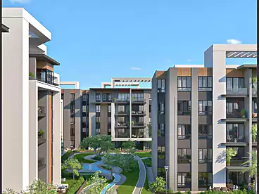Apartments For sale in Zat Compound - Voya, Compounds in Hadayek October, 58 sqm