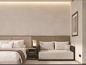 شقق مفروشة للبيع - 1 غرف - بالدور 3