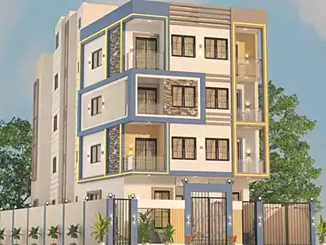 شقق للبيع - 3 غرف - بالدور 2