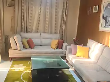 Apartment with Garden For rent in Madinet El Sahafyeen, Compounds in New Cairo, 150 sqm