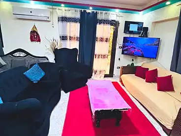 Furnished Apartment For rent - 2 rooms - floor 1