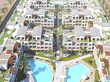 شاليهات للبيع - 2 غرف - بالدور 1