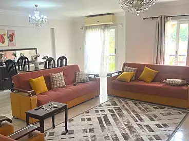 Furnished Apartment For rent - 3 rooms - floor 1