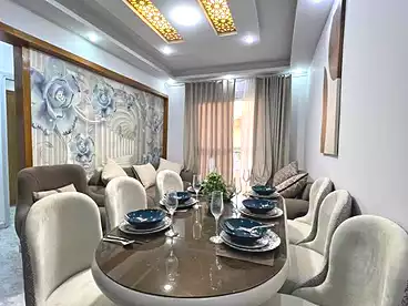 شقق مفروشة للبيع - 2 غرف - بالدور 1